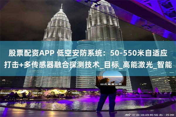 股票配资APP 低空安防系统：50-550米自适应打击+多传感器融合探测技术_目标_高能激光_智能