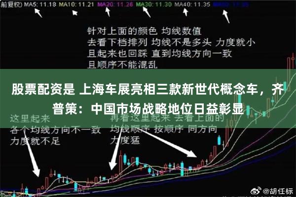 股票配资是 上海车展亮相三款新世代概念车，齐普策：中国市场战略地位日益彰显