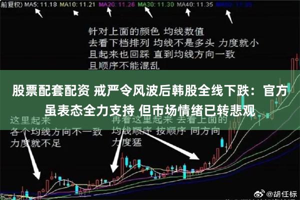 股票配套配资 戒严令风波后韩股全线下跌：官方虽表态全力支持 但市场情绪已转悲观
