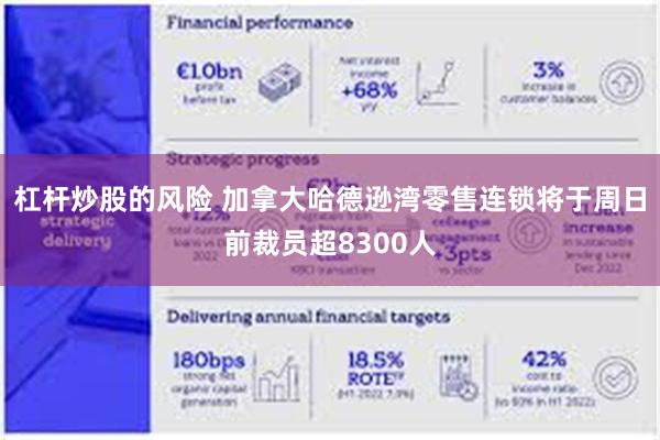 杠杆炒股的风险 加拿大哈德逊湾零售连锁将于周日前裁员超8300人